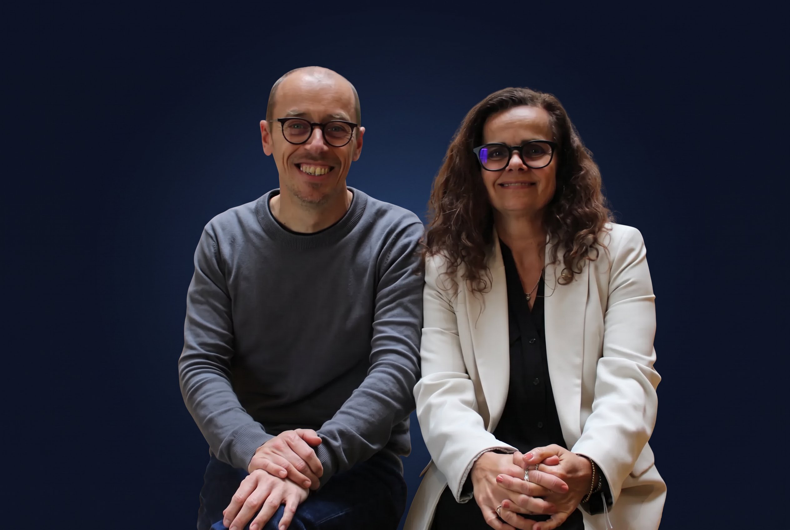 Ricardo Santos e Ana Coxixo, formadores do workshop